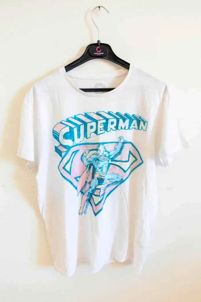 C48 t-shirt blanc DC Comics L
