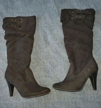 Bottes daim 36
