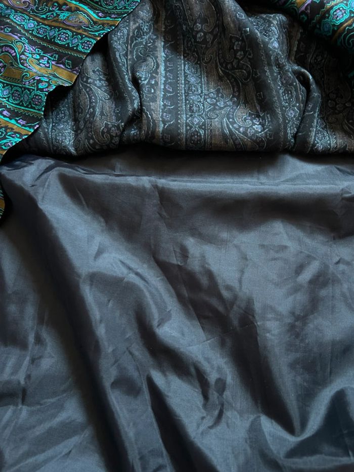 🖤🌿Jupe en coton vintage 42/44 Alpen Trachten Boho Autumn cottagecore whimsigoth long skirt🌿🖤 - photo numéro 13