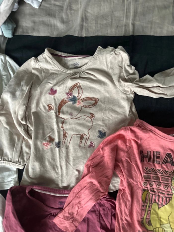 Lot de 8 t-shirt manche longue 24 mois - photo numéro 6