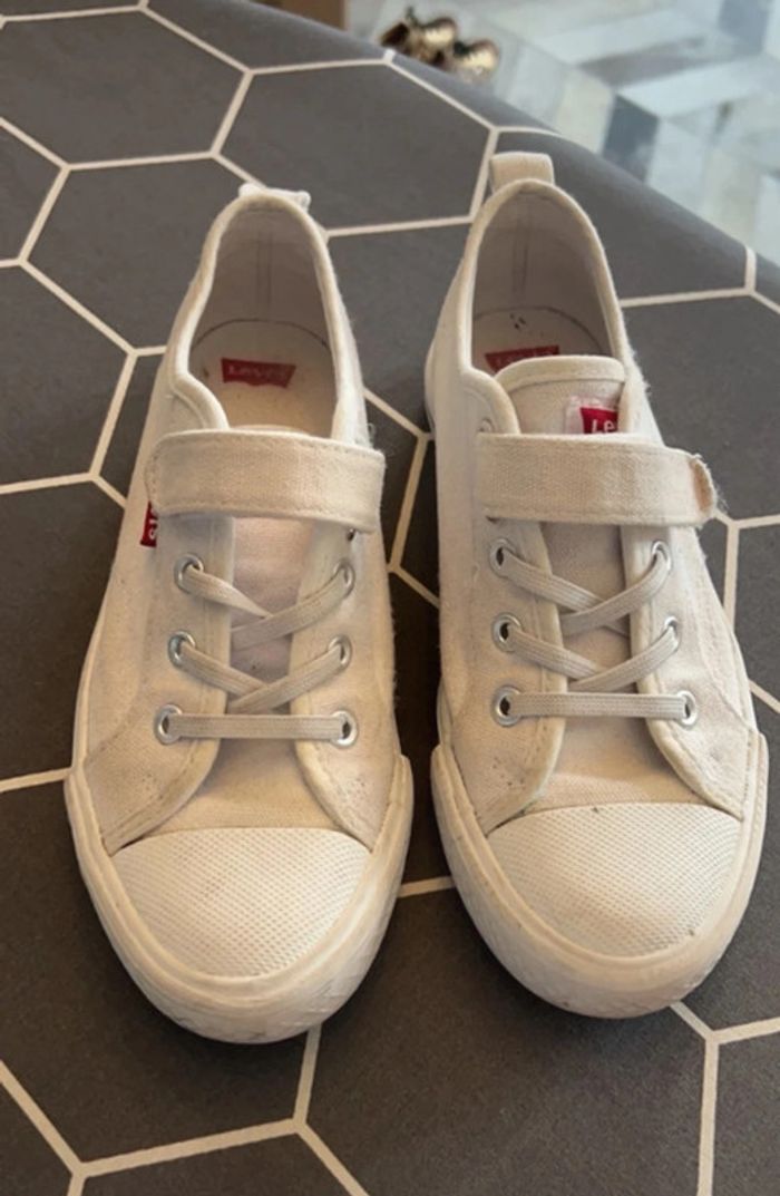 Sneakers canvas fermeture scratch taille 35 - Levi's - photo numéro 2