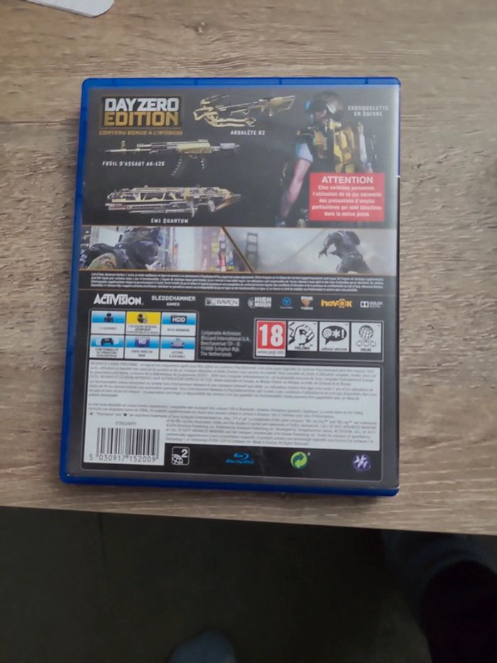 Jeu de Play station4 - photo numéro 2