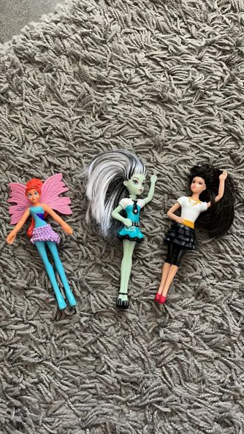 Lot de 3 petites poupée Mattel mac Donald’s
