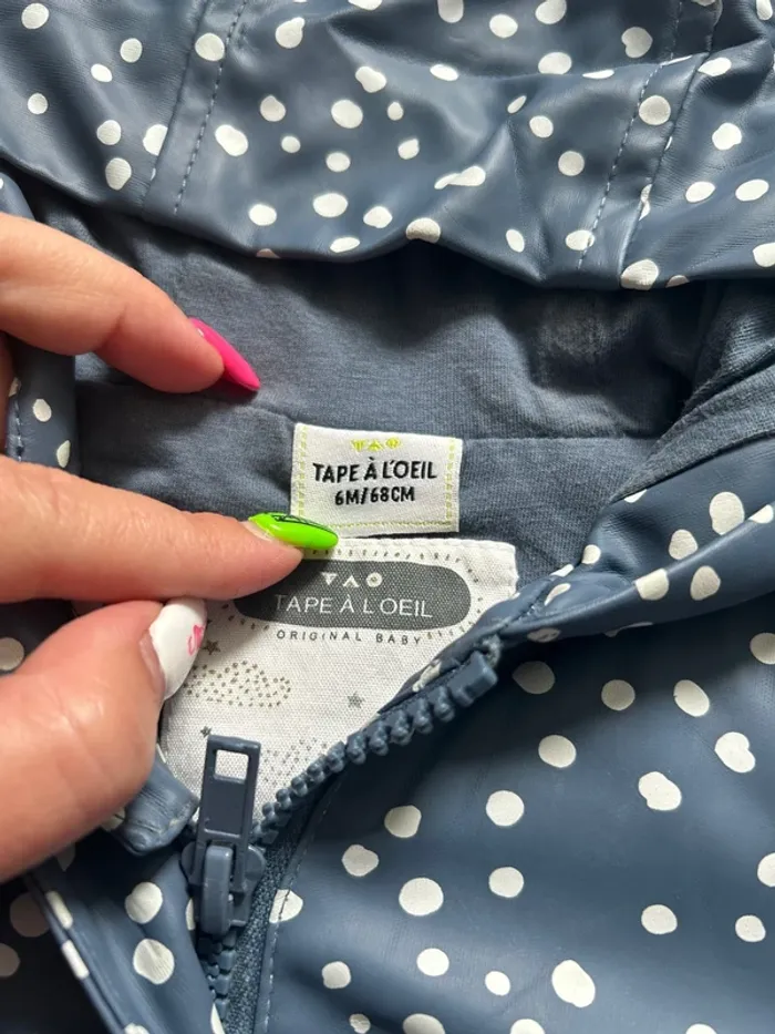 Manteau à pois - photo numéro 3