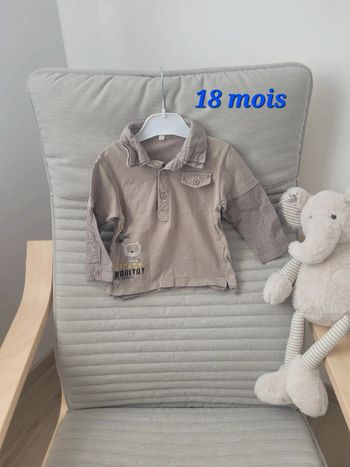 Polo chemise 18 mois