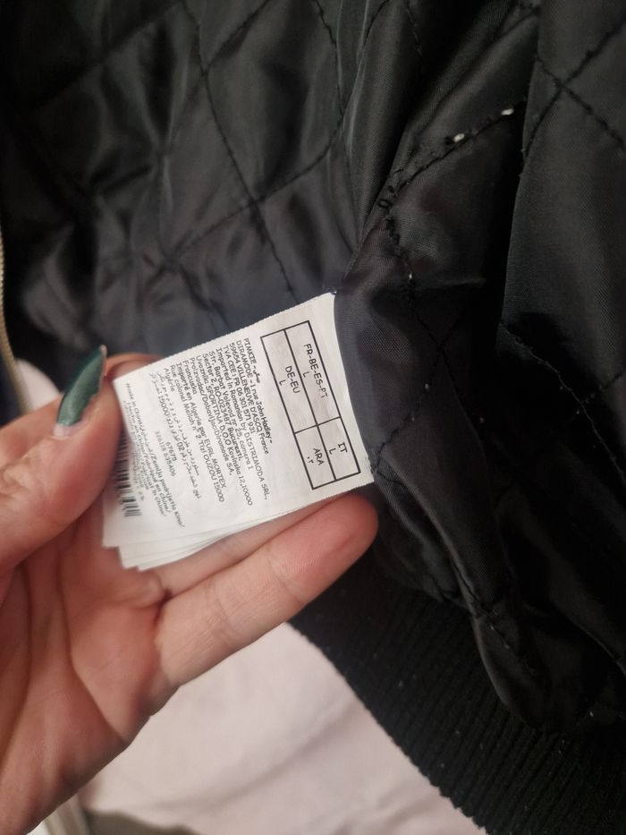 Veste bomber bleu marine – Taille L - photo numéro 4