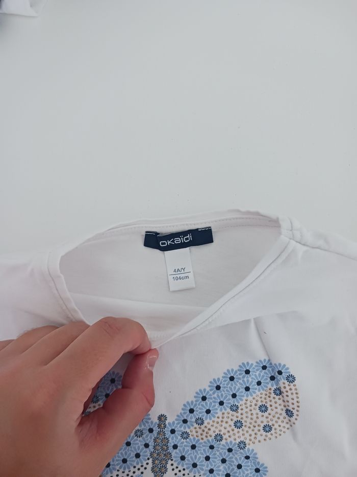 T-shirt manches longues fille - photo numéro 2