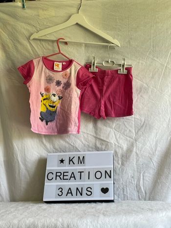 Pyjama été 3 ans