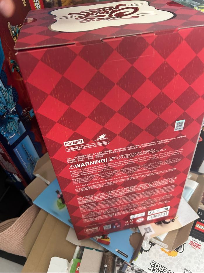 Labubu peluche monsters checkmate - photo numéro 4