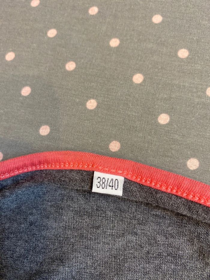 Chemise de nuit grise humoristique taille 38/40 neuve -n83b - photo numéro 4