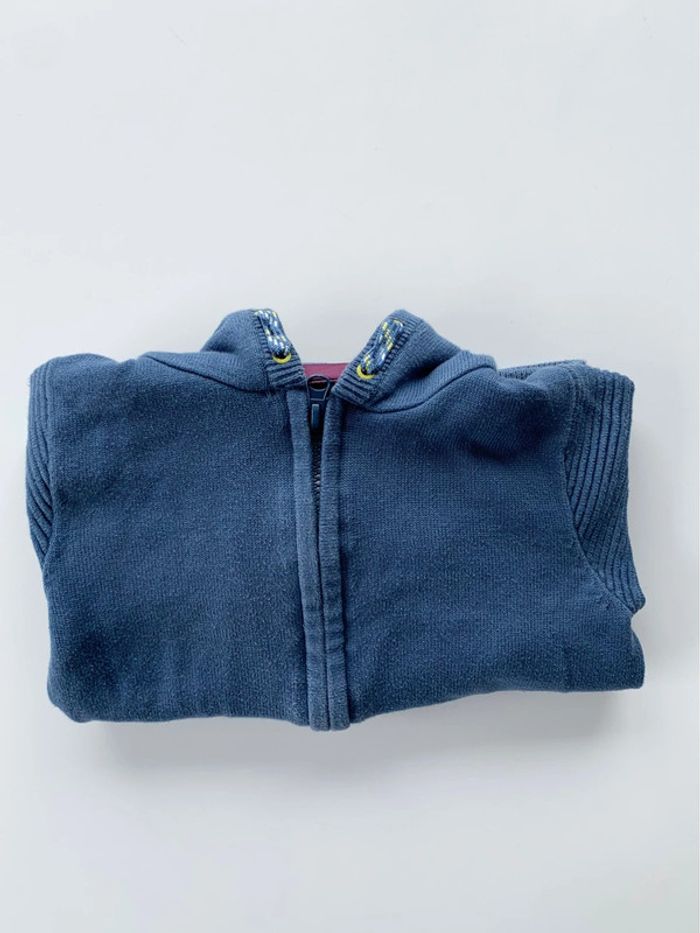 Gilet zippé a capuche sergent Major 7 ans - photo numéro 2