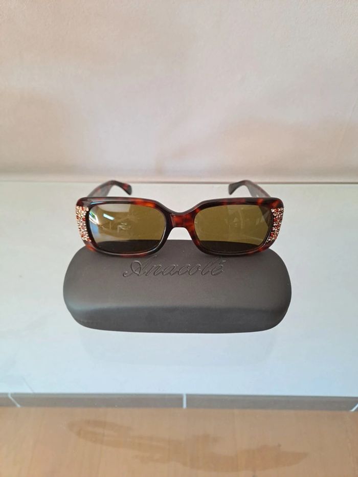 Paire de lunettes solaire Anacolé Lolita strass - photo numéro 3