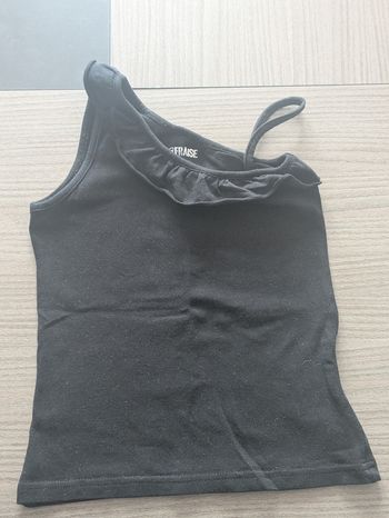 Débardeur asymétrique été fille 6 ans 