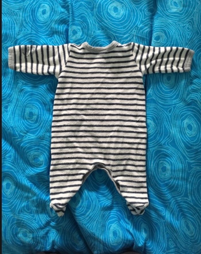 Pyjama Petit Bateau 1 mois - photo numéro 2