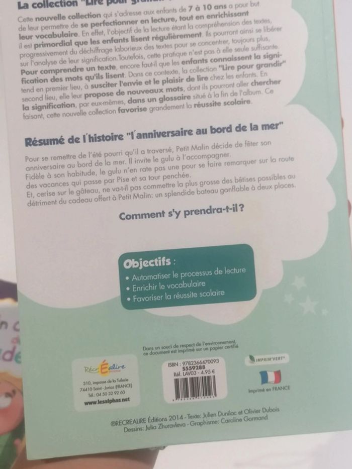Lot 3 livres gulu, recrealire📗 - photo numéro 9