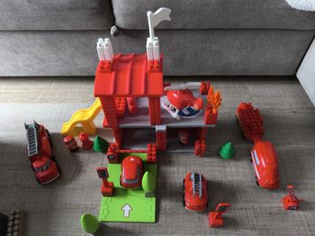Jeu de construction lego caserne de pompier 
