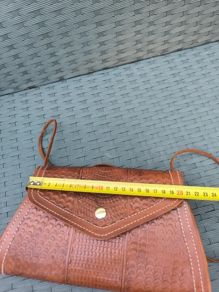 Sac bandoulière rigide ethnique femme - photo numéro 7