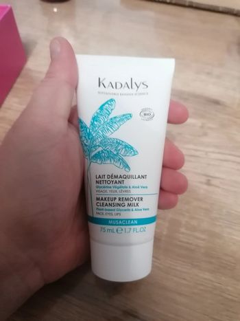 Lait démaquillant nettoyant Kadalys