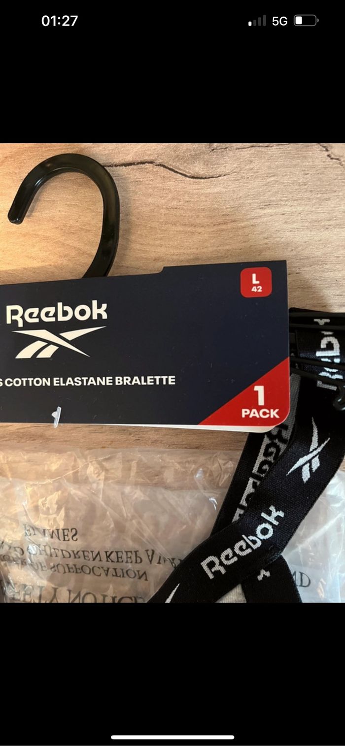 Brassière reebok - photo numéro 2