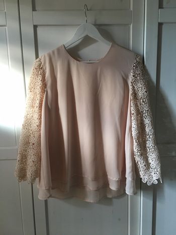 Blouse abricot