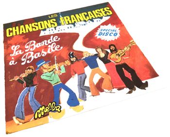 Vinyle 45 tours   La Bande à Basile Les Chansons Françaises   (1976) Melba  45X 140157 