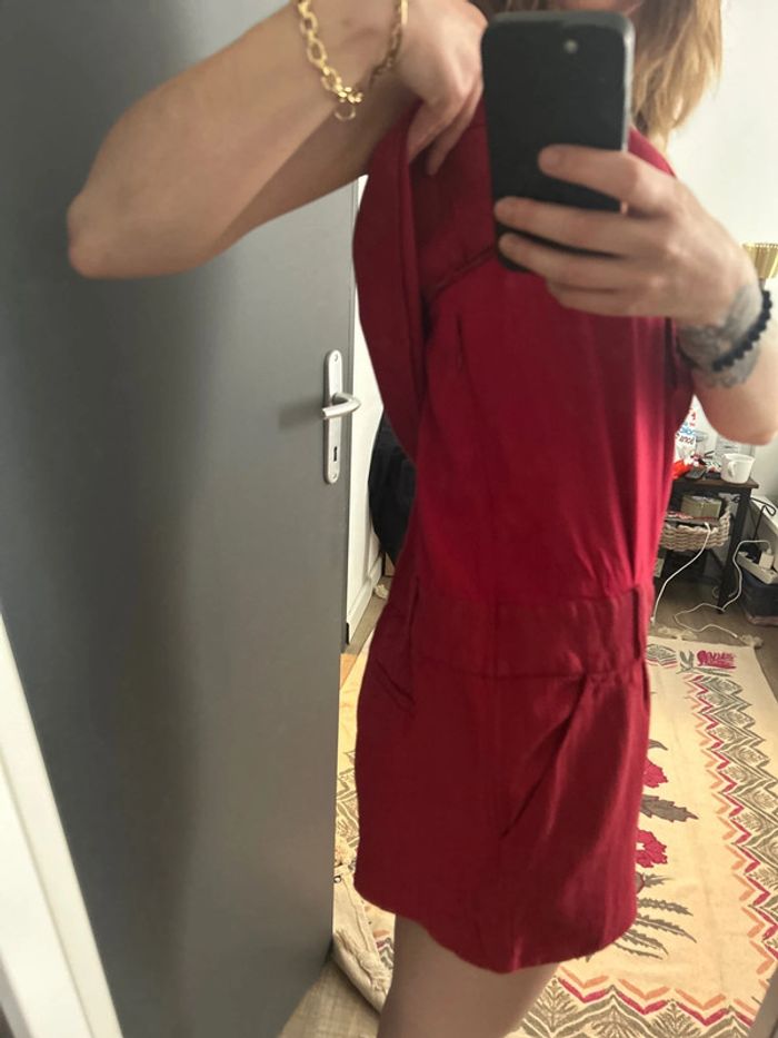 Combi short Bordeaux comptoir des cotonniers taille 36 - photo numéro 4