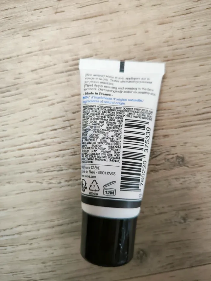 Crème hydratante saeve - photo numéro 2