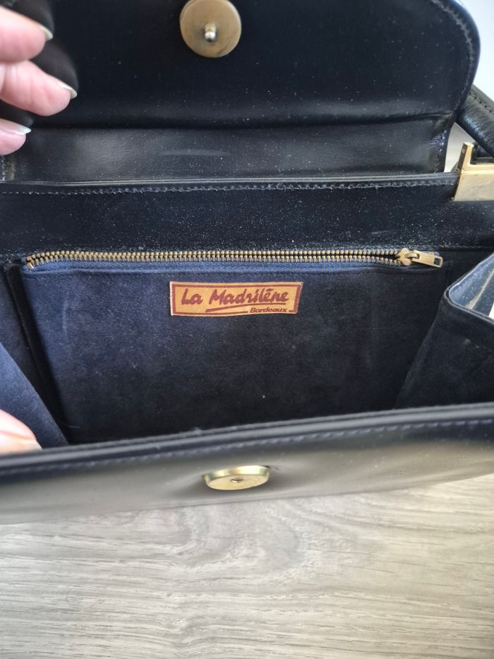Sac pochette cuir La madrilène - photo numéro 3