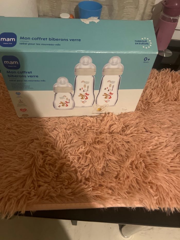 Coffret mam en verre