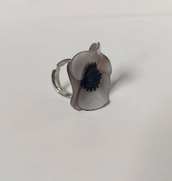 Bague fantaisie anémone - photo numéro 6