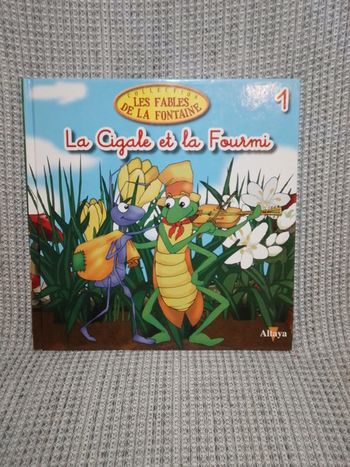 La Cigale et la Fourmi N.1 - Les Fables de la Fontaine / Ed. Altaya