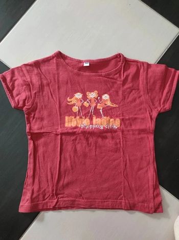 T-shirt manches courtes fille 6 ans little ladies
