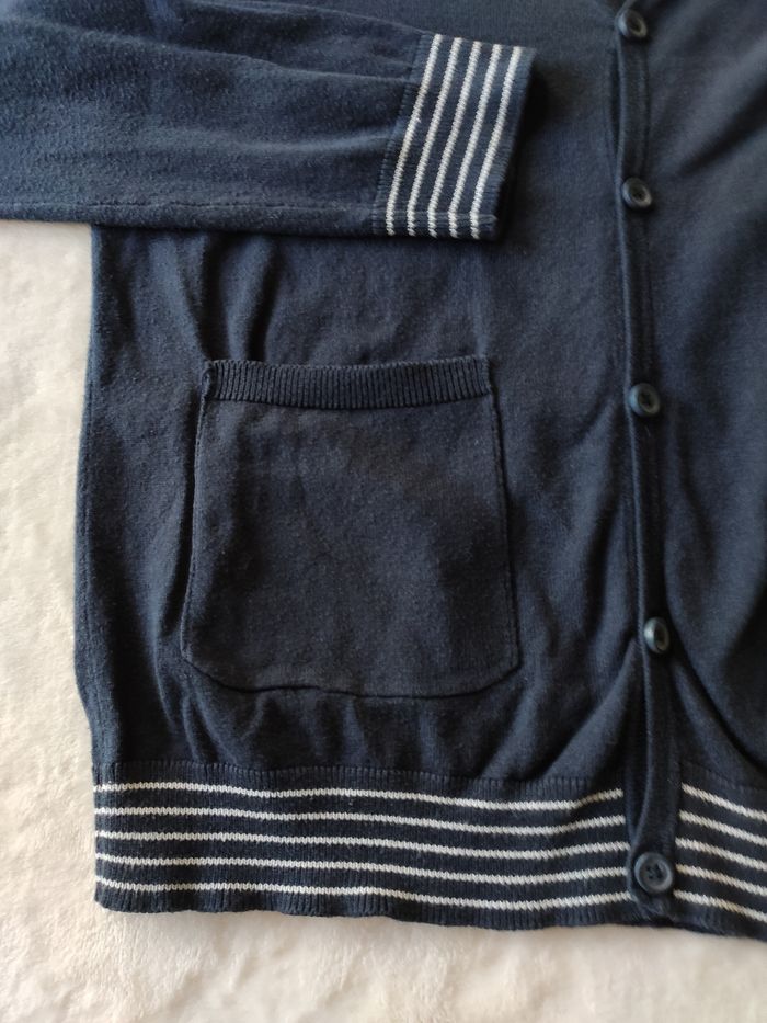 Gilet bleu marine - photo numéro 2