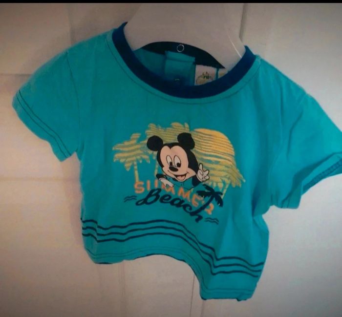 Ensemble été garçon disney mickey 18 mois - photo numéro 2