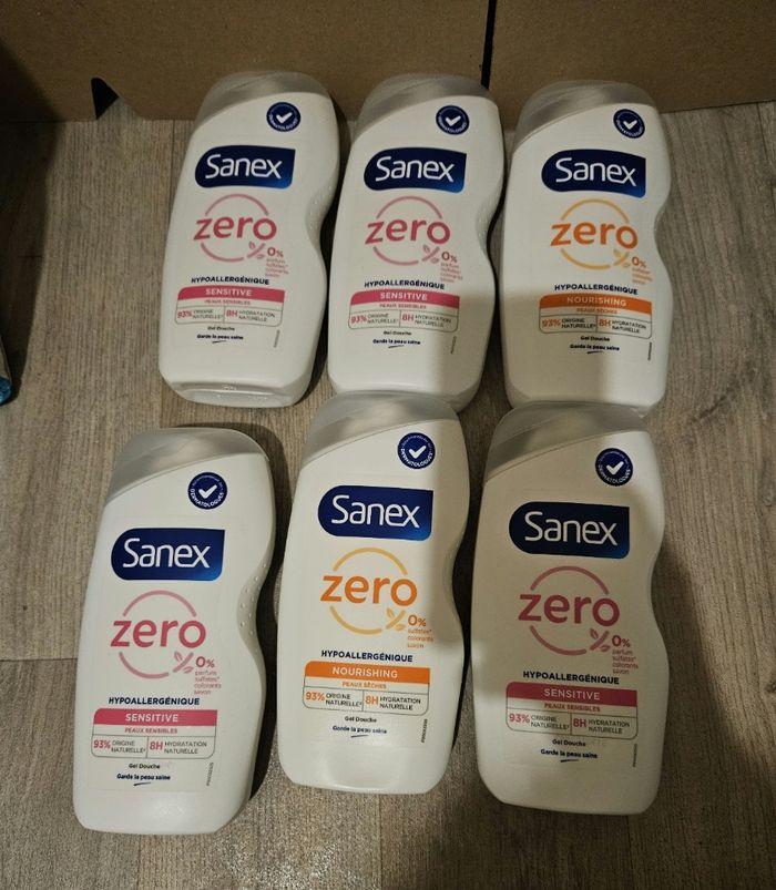 Gel douche sanex zéro - photo numéro 2