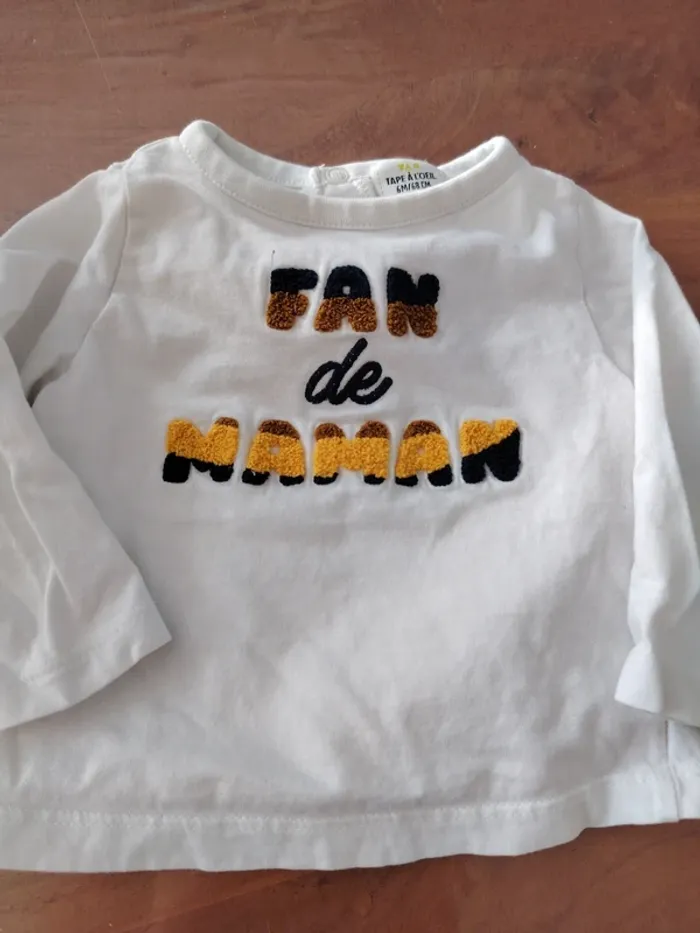 Tee shirt brodé