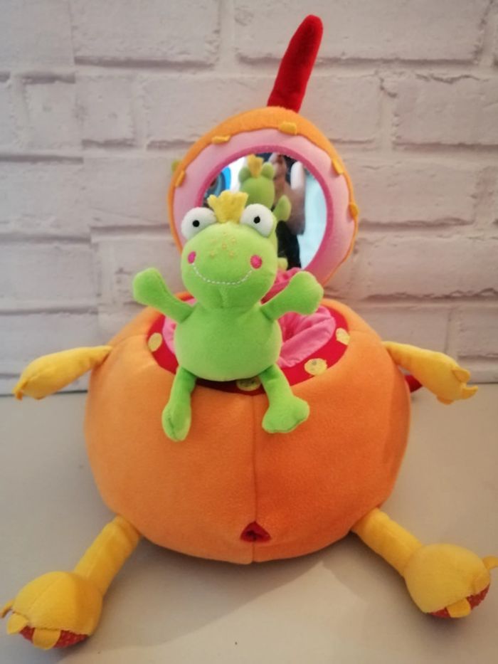 peluche d'activités liliputiens '' monstre patati et sa grenouille '' - photo numéro 3
