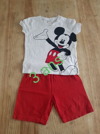 Pyjashort garçon 3 ans