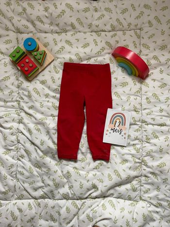 legging rouge orchestra 12 mois