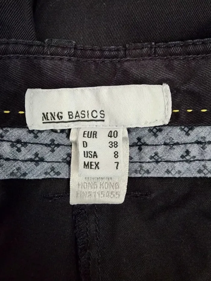 🌸Pantalon marine Mango Basic Taille 40🌸 - photo numéro 7