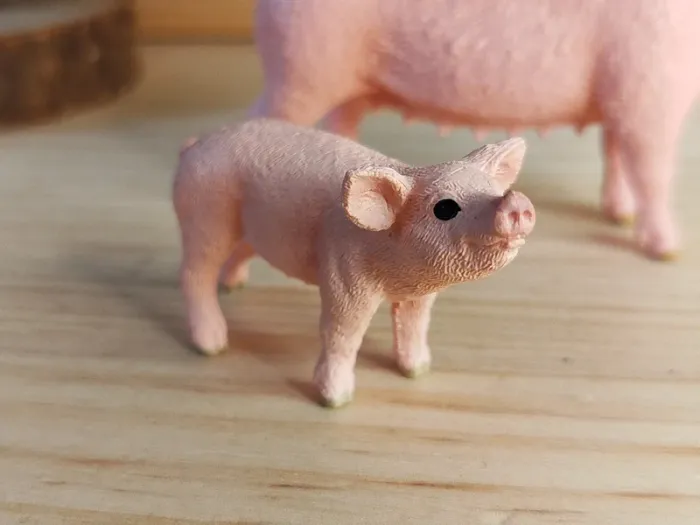 Schleich cochon et son porcelet Figurine animal de la ferme - photo numéro 3