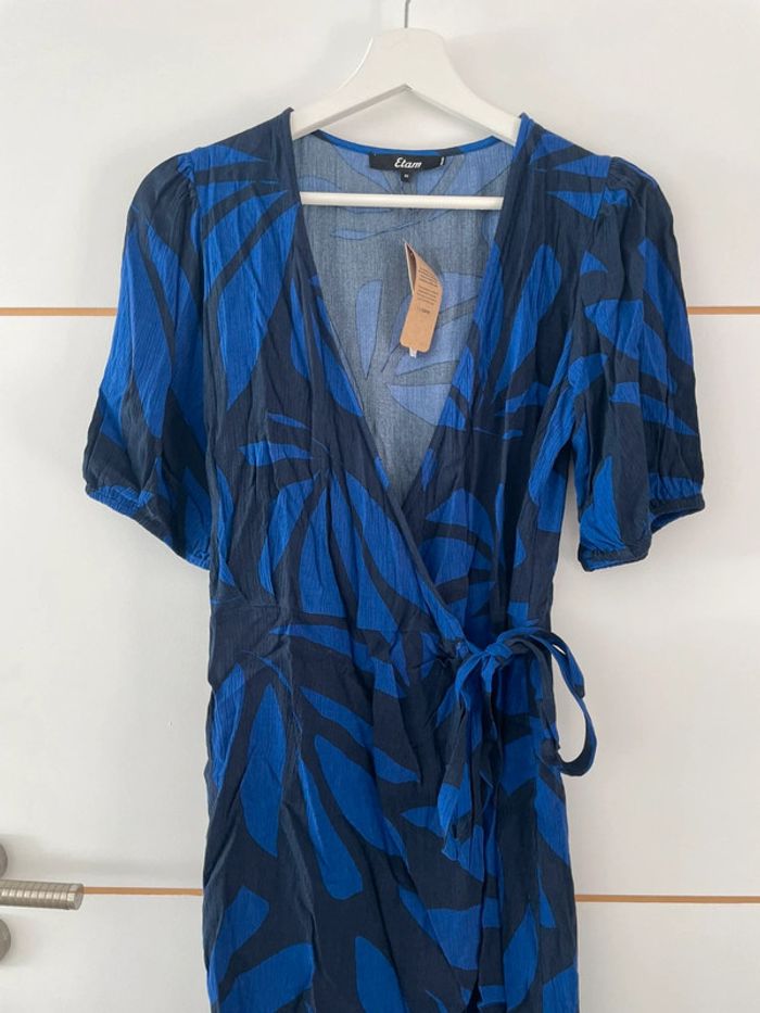 Robe bleue XS Etam - photo numéro 3