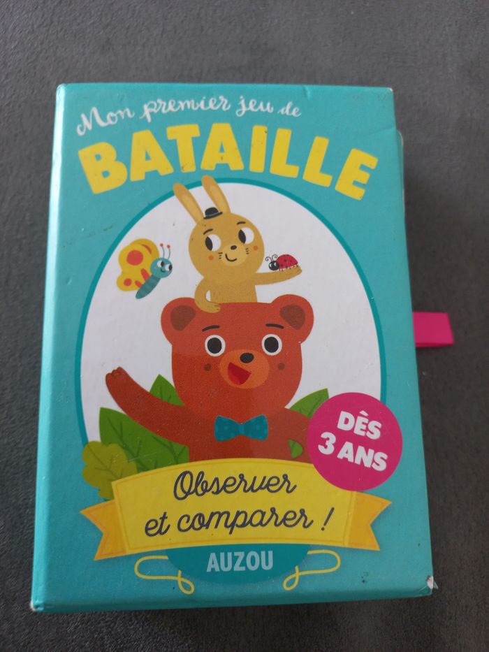 Mon premier jeu de bataille auzou