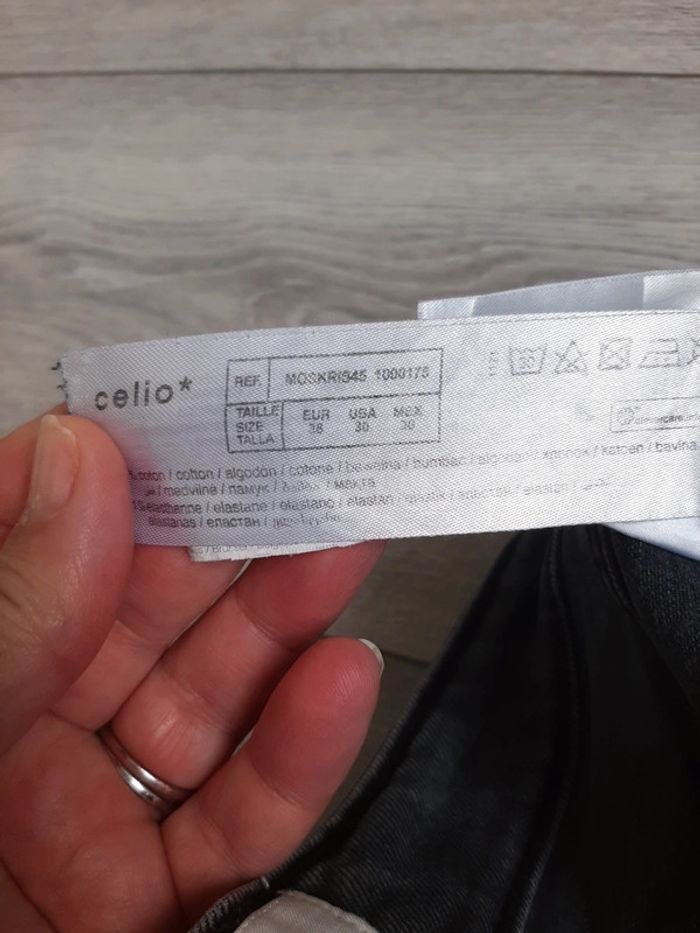 Jeans noir/gris - photo numéro 4