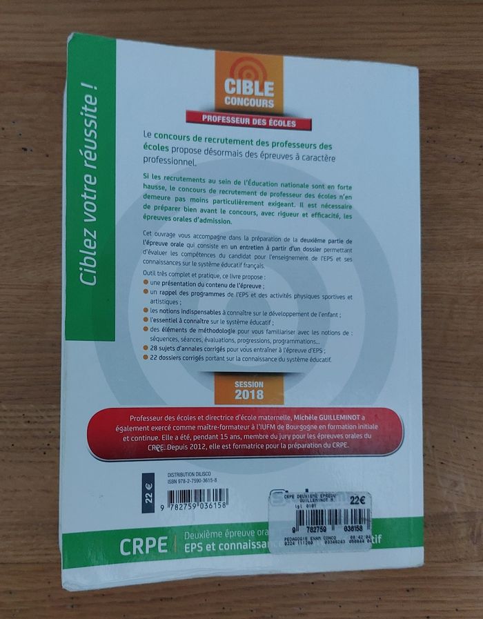 Professeur des écoles CRPE EPS et connaissance du système éducatif - photo numéro 8