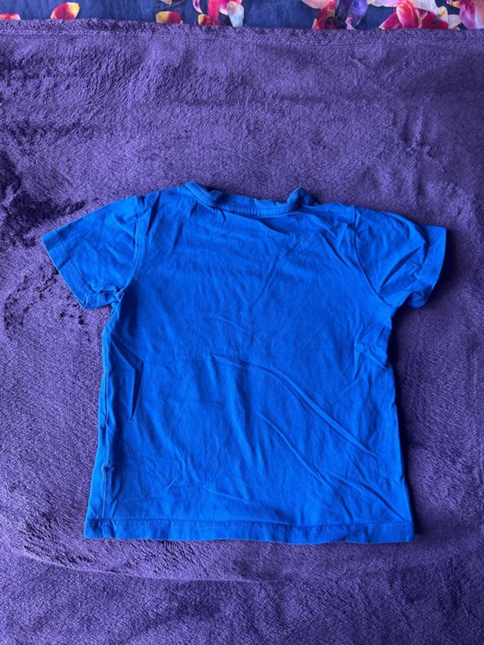T-shirt manches courtes bleu et imprimés thème villes My Chicco taille 4 ans - photo numéro 4