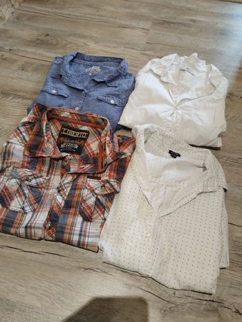 4 chemises garçon en 10 ans