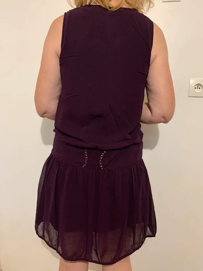 Robe ange violette femme - photo numéro 2