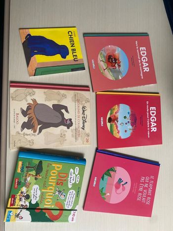 Lot 6 livres