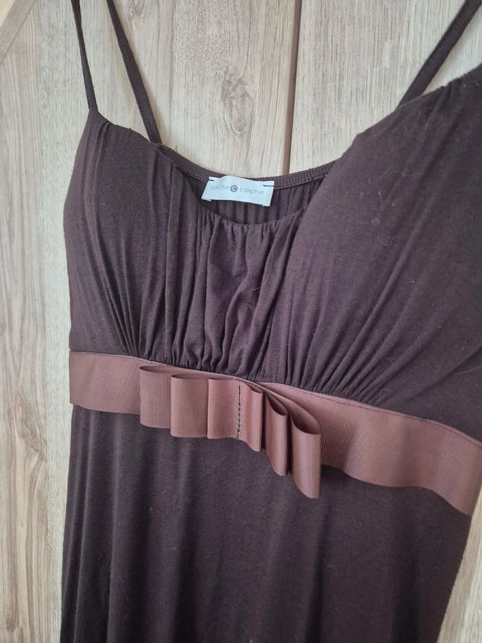 Robe de soirée marron - photo numéro 2